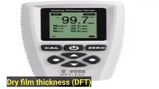 #Dry film thickness(DFT)# pipe painting thickness gauge#consider in micron meter #indian Kohli vlogs