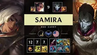 Samira ADC vs Jhin - NA Diamond Patch 25.20