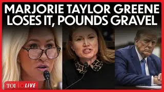 LIVE | Marjorie Taylor Greene SNAPS, Angrily Starts Banging Her Grovel During DOGE Hearing