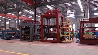 DONYUE QT18-15 automatic block machine install