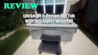 LifeSmart 5-Person Hot Tub Review: 28 Jets, LED Lights & Waterfall Setup &ndash; 2025