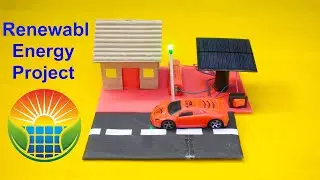 Science Project Solar Energy Model School Project | Science Exhibition Project | Science Fair