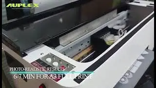 Auplex Upgraded white tonner Pet Film DTF Inkjet Printer machine L1390 Print A3 A4 roll Pet Film