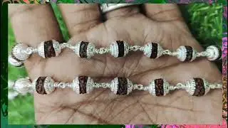 999 Pure Silver Rudraksha Dollar | Available on IndiaMART