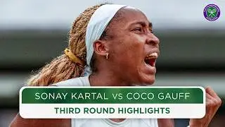 Clinical display from Coco | Sonay Kartal vs Coco Gauff | Highlights | Wimbledon 2024