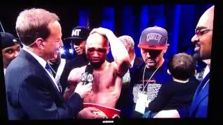 Ishe Smith Crying After First Title Win