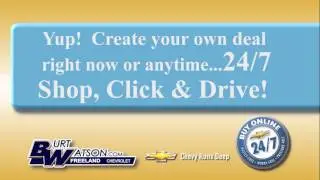 Burt Watson Chevrolet online car shopping