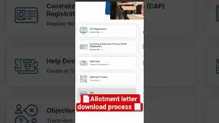 allotment letter kaise download kare #allotment #allotmentletter  @MH_Nursing_CET_Academy