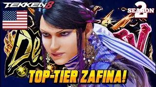 Tekken 8 – SHADOW 20z Ranked No.1 Zafina Top-Tier Gameplay!
