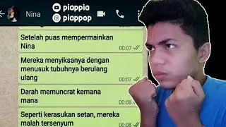 Kutukan Pesan Berantai WhatsApp!!!Reaction Chat Horror [INDONESIA]