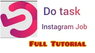 Do Task Instagram Job ✅ Full Tutorial 😍 #dotask #freelancing #onlinejob #taskjob
