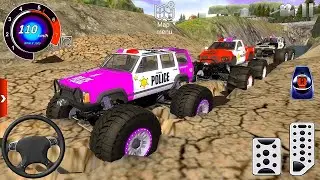 Juegos De Carros Police Monster Truck Impossible Driver Car Extreme Racing For Android Mud Gameplay