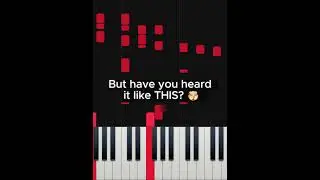 I turned the Roblox OOF sound into an EPIC piano song 🎹🔥 #shorts