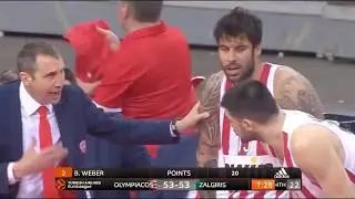 Briante Weber highlights (Olympiacos-Zalgiris: 68-72)