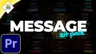 Adobe Premiere Pro [ Message Pack kit ]  Template &  Tutorial