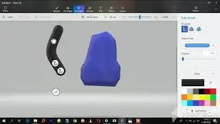 Paint  3D app realistic Bag Tutorial