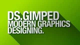 gimp | flat long shadows tutorial - no photoshop/illustrator