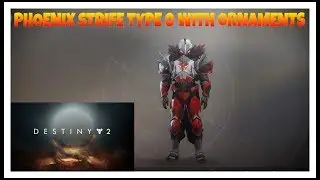 Destiny 2. Phoenix Strife with Ornaments. Legendary Titan Crucible Season 2