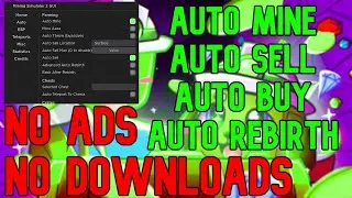 Best Mining Sim 2 script | Auto rebirth | Auto mine | Auto sell | ESP | Not Patched | No Ban [2022]