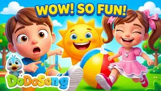 Walking Walking Song | Fun Action Song for Kids | DodoSong Nursery Rhymes