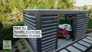 Aluminium Plantaton Shutters