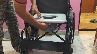 &ldquo;Easycare Commode Wheelchair Full Review | Strong, Comfortable & Foldable Design for Patients and Sr