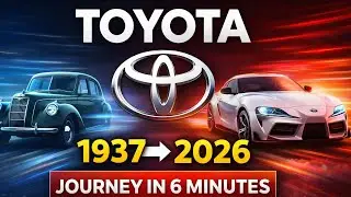 Toyota History: 1937 &rarr; 2026 Journey in 6 Minutes