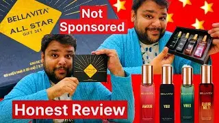 BellaVita New Perfume Review All Star Gift Set | Amour, Vibes, You, Elixir No.1 Perfume Review 2025