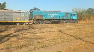 GT22 - CU 9710 realizando maniobras en General Güemes (Provincia de Salta).