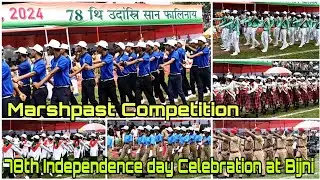 Marshpast Competition /78th Independence day celebration at BDSA Play Ground Bijni