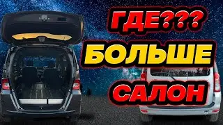 Размеры салона, багажника Honda Freed Spike 4WD из Японии.