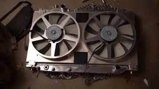 PHR is300 Electric Fan Set up for Toyota Supra