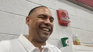 Atlanta Hawks' Summer League HC Antonio Lang After Game 2