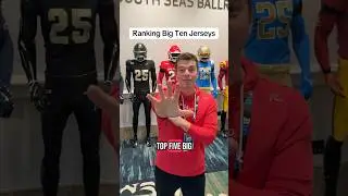 Ranking Big Ten Jerseys #collegefootball