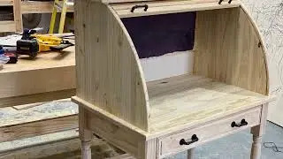 DIY Rolltop Desk
