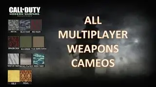 Modern Warfare Remastered; All Camo Unlocks
