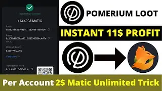 😱Instant 11$ Profit। Pomerium New Loot🤑। Fox Withdrawal। Pmg Airdrop। Today New Loot। Crypto Loot