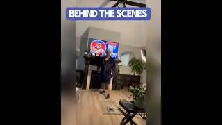 Behind the scenes with Pasa Brown #BTS #Behind-the-scenes #PastorBrown #NFL #Football ￼