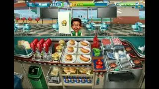 cooking fever fast food restaurant challenge level 15| 3 stars