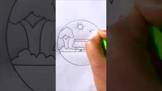 How to draw nature #drawing #nature #easydrawing