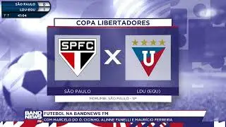 GOL DA LDU! Medina abre o placar: S&atilde;o Paulo 0 x 1 LDU