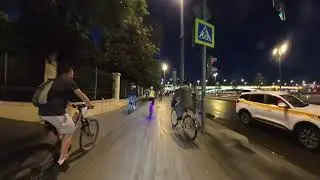 Вечерняя велопрогулка\Evening bike ride