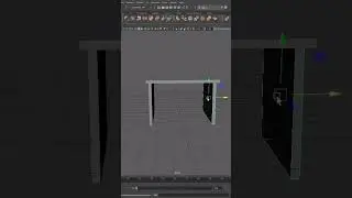 Maya 3D  Table Modeling Tutorial | Step by Step Hindi