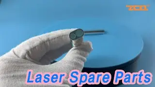 Silver Plated Laser Spare Parts Quartz Flow Tubes Double Bore High Precision