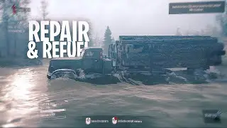 MUDRUNNER CHALLENGE 02 | REPAIR & REFUEL | MUDRUNNER PC 2020 GAMEPLAY WALKTHROUGH