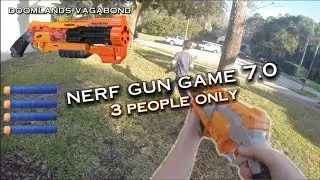 Nerf Gun Game 7.0 / 3 MAN BATTLE! 10 WEAPONS + BETTER UIs