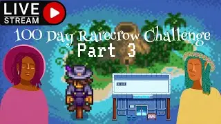 Stardew Valley 100 Days | Rarecrow Challenge 4 |  Spring Week 3 | Split Screen