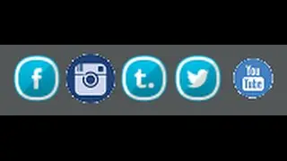 HTML Social Network Buttons Tutorial