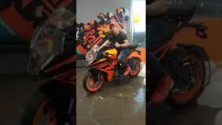 Ktm Rc 200 new model 2022 taking delivery #shorts
