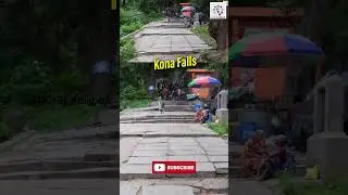 Kona waterfalls in Tamil | Kona falls Entrance Ticket | Waterfalls vlog | Chennai to Kona falls